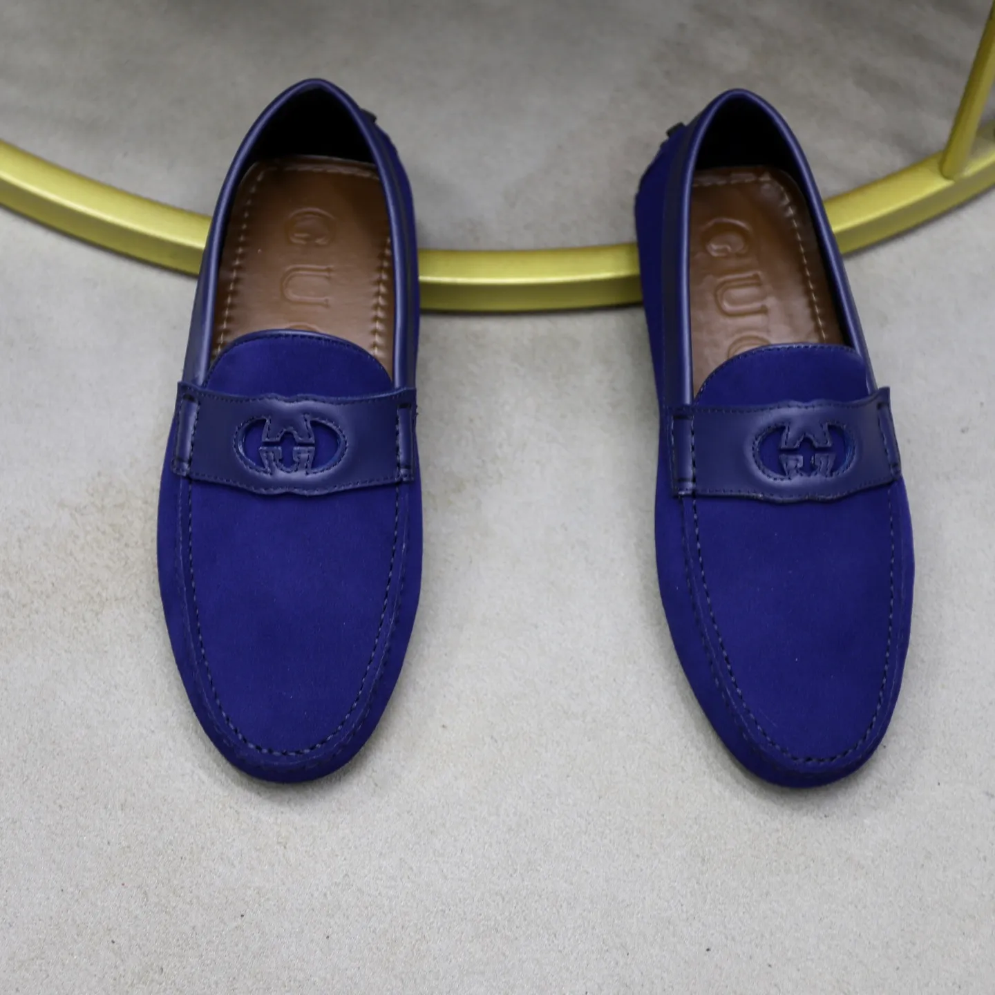 Ex-factory price: 460💰[GUCCI] Gucci ⚠️High-end men’s driving and pedal series ⚠️38-44 (customized for 45) ⚠️All original cowhide leather! Thick and soft! Made entirely of calfskin lining! Rubber sheet anti-slip beanie sole! Three-dimensional package technology! Fashionable and classic! Handicrafts! Original high quality! Feel free to compare!